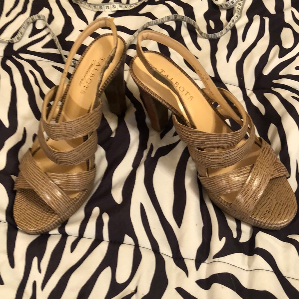 Talbots platform Heels Shoes